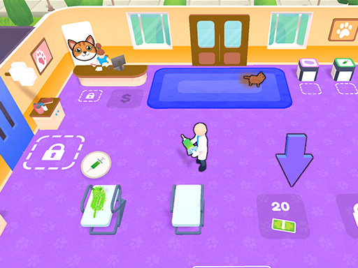 Pet Doctor Business Tycoon-Pet care game Cover