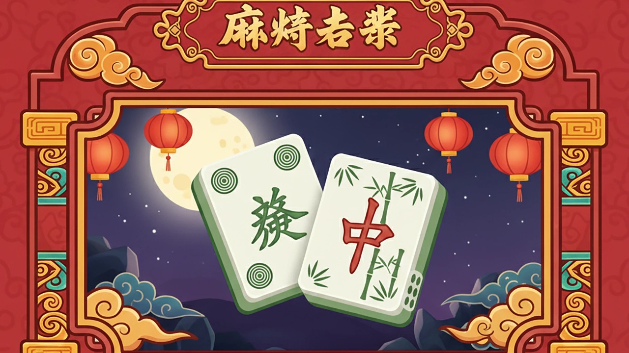 Mahjong connect tiles Cover