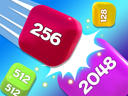 Chain Cube 2048 3D Merge Game Cover